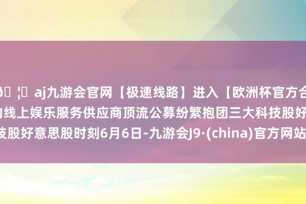 🦄aj九游会官网【极速线路】进入【欧洲杯官方合作网站】华人市场最大的线上娱乐服务供应商顶流公募纷繁抱团三大科技股好意思股时刻6月6日-九游会J9·(china)官方网站-真人游戏第一品牌